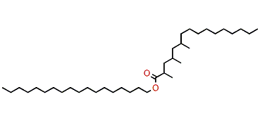 Octadecyl 2,4,6-trimethylhexadecanoate